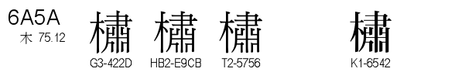 U+6A5A